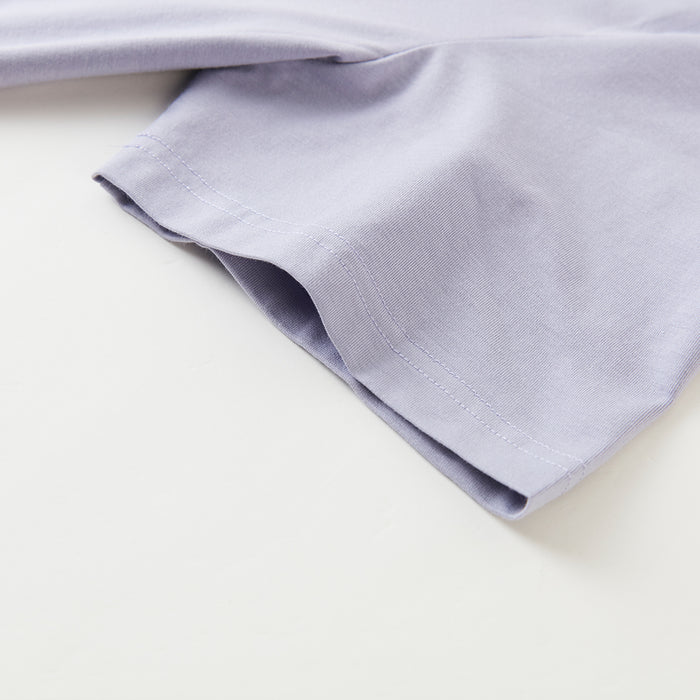 여성 모달 코튼 U넥 반팔 티셔츠