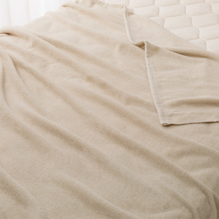 니토리 오가닉코튼 타올 블랭킷 (S)
