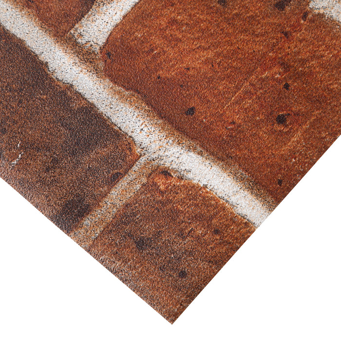 니토리 스티커벽지 벽돌