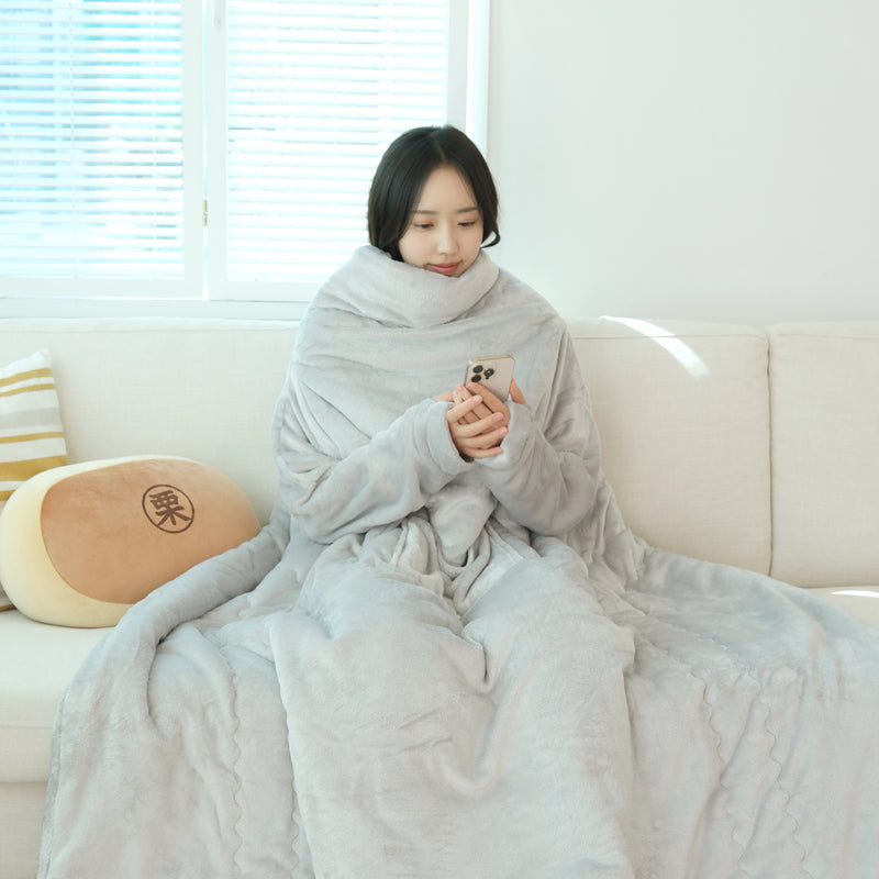 니토리 N-WSP웜 스마트폰담요 웨어러블 이불