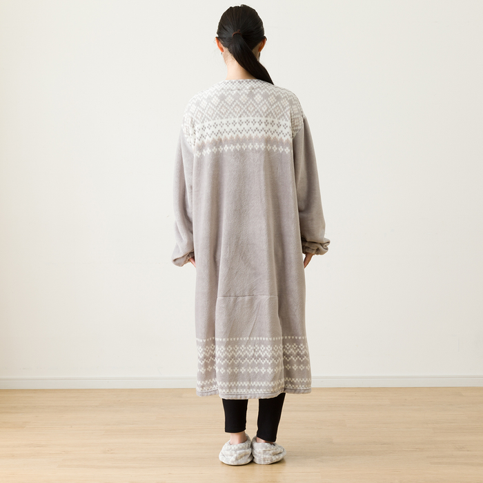 니토리 N-웜 라운드 미들 가운 (M)