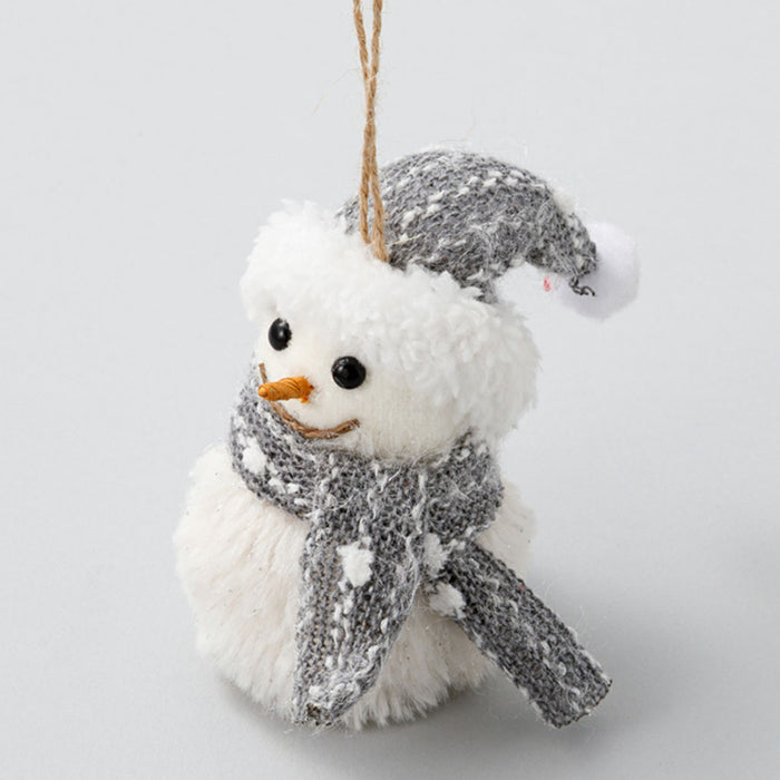 니토리 크리스마스 트리 오너먼트 모자 쓴 눈사람 1p