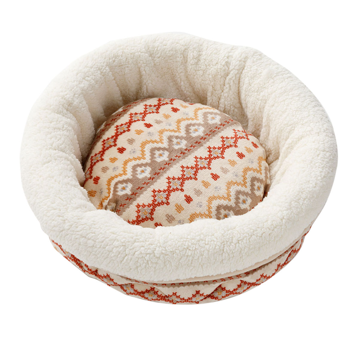 니토리 N-웜 반려동물 원형 침대(High) (M)