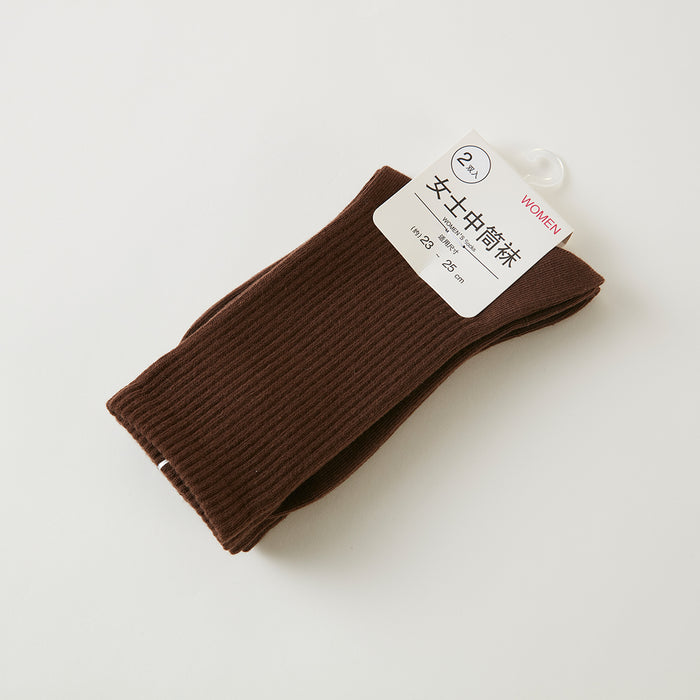 여성 중목 양말