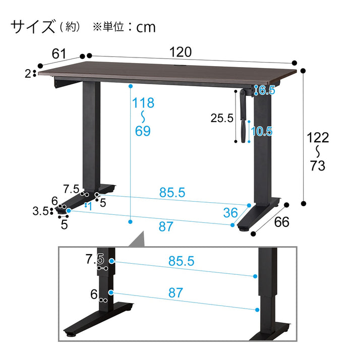 LIFTING DESK MURPHY 2 120