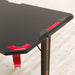 GAMINGDESK GM001 118 BK/RE