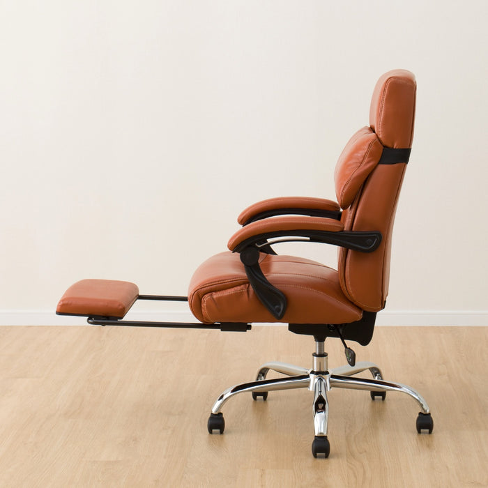 OFFICECHAIR FOOTREST OC702 LEATHER