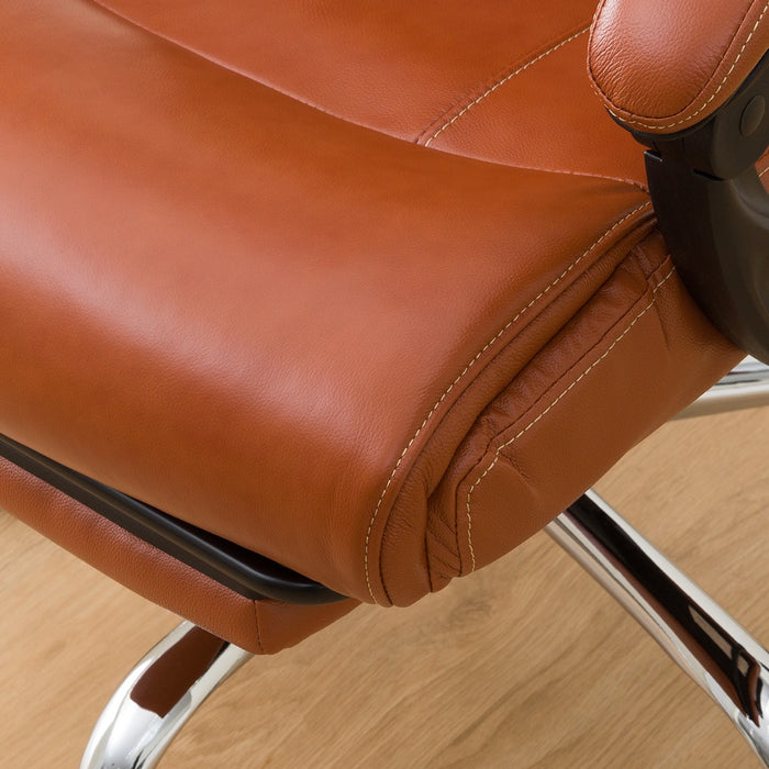 OFFICECHAIR FOOTREST OC702 LEATHER