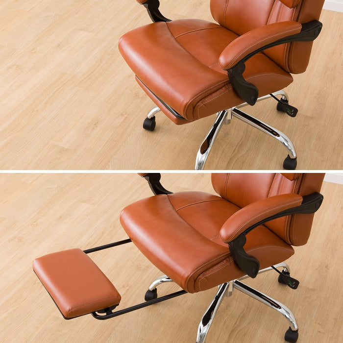 OFFICECHAIR FOOTREST OC702 LEATHER