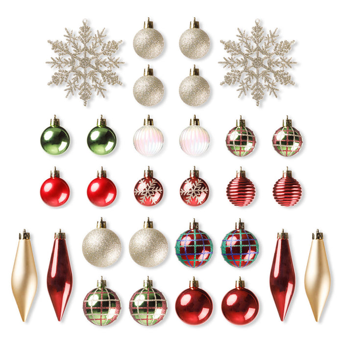 니토리 크리스마스 오너먼트 볼 세트 30P