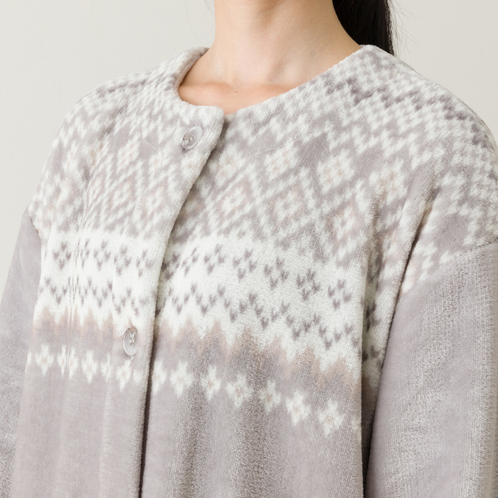 니토리 N-웜 라운드 롱 가운 (M)