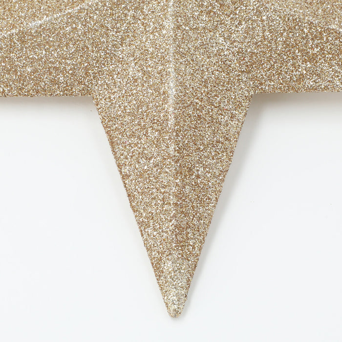 니토리 크리스마스 트리탑 스타 골드 글리터