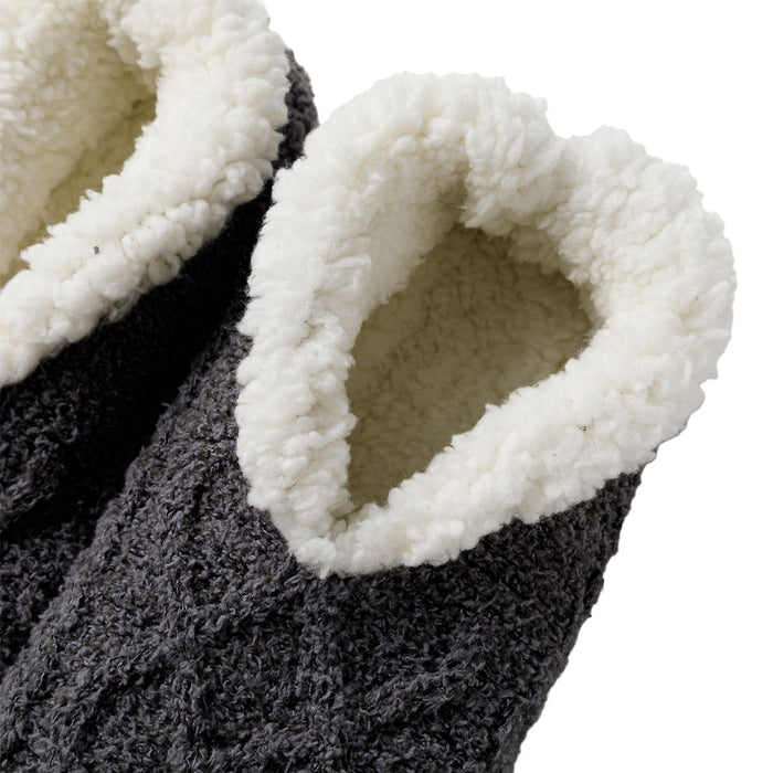 니토리 N-웜 보아 니트형 실내 덧신 M (2컬러)