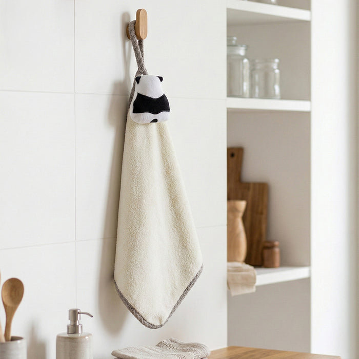 니토리 판다 핸드 타월