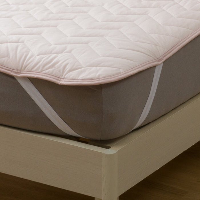 니토리 N-WSP쿨 양면 고정형 침대 패드 (Q)