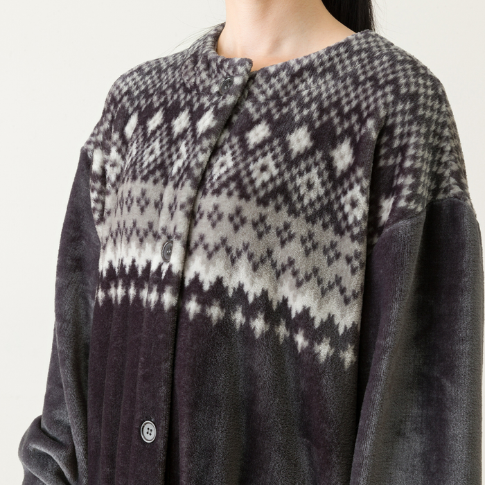 니토리 N-웜 라운드 롱 가운 (L)