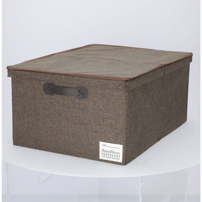 니토리 패브릭 뚜껑형 수납박스 파브 (L)