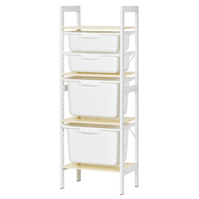 니토리 4단선반 어드밴스 (내츄럴)