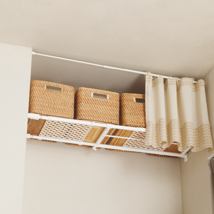 니토리 무타공 압축 와이드 수납선반 (MW73)