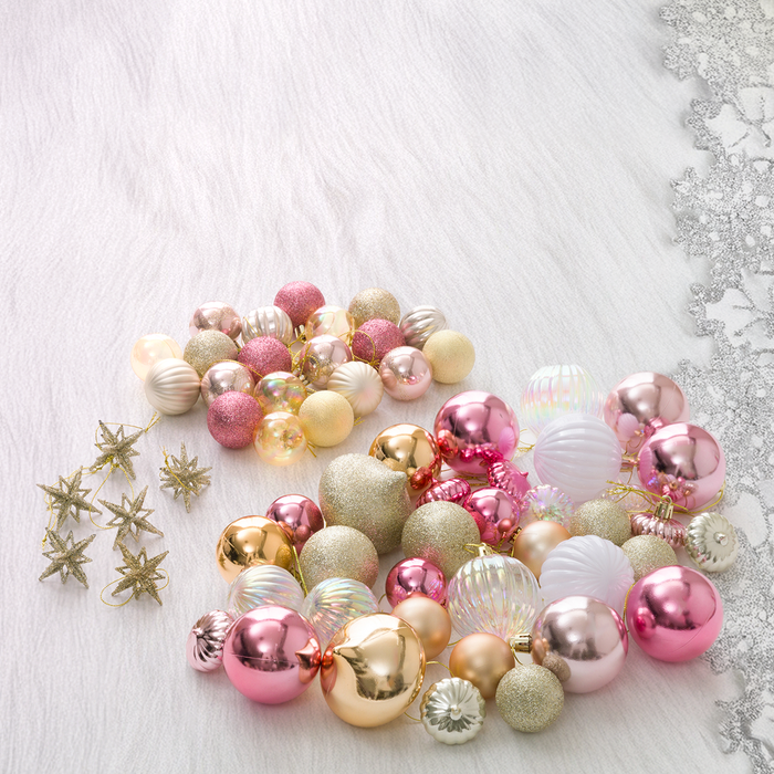 니토리 크리스마스 오너먼트 볼 세트 20P