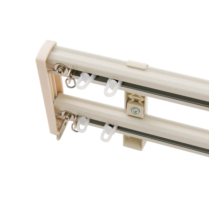 나뭇결무늬 길이조절 저소음 레일 KR9 (더블)