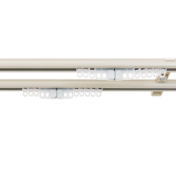 나뭇결무늬 길이조절 저소음 레일 KR9 (더블)