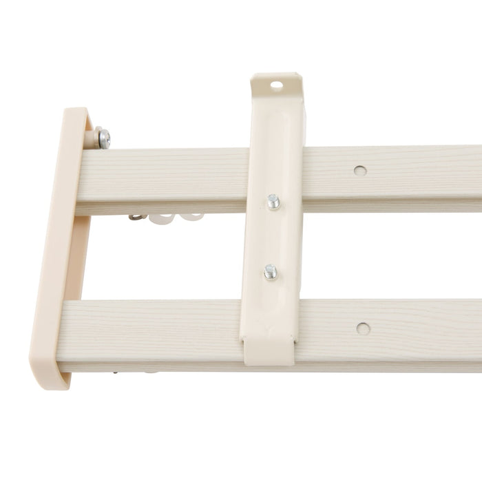 나뭇결무늬 길이조절 저소음 레일 KR9 (더블)