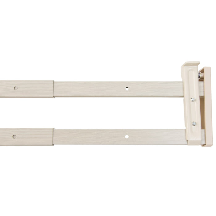 나뭇결무늬 길이조절 저소음 레일 KR9 (더블)