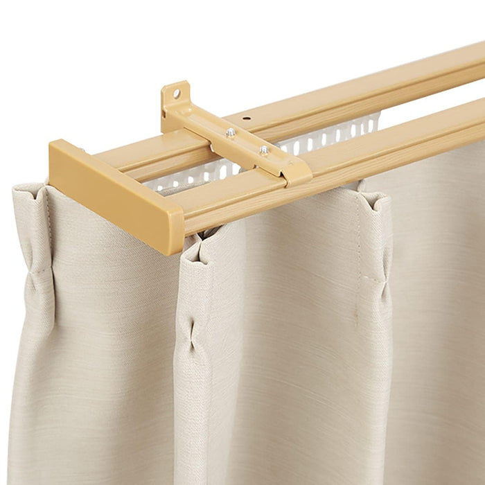 나뭇결무늬 길이조절 저소음 레일 KR9 (더블)