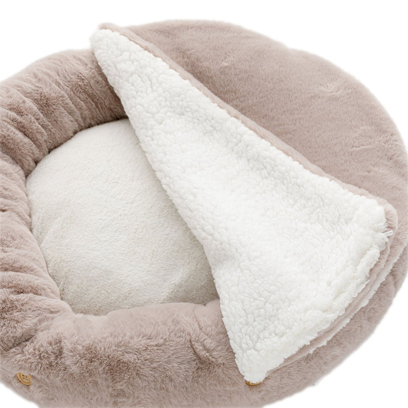 반려동물 침대 담요 포함 RB23KR 원형 M