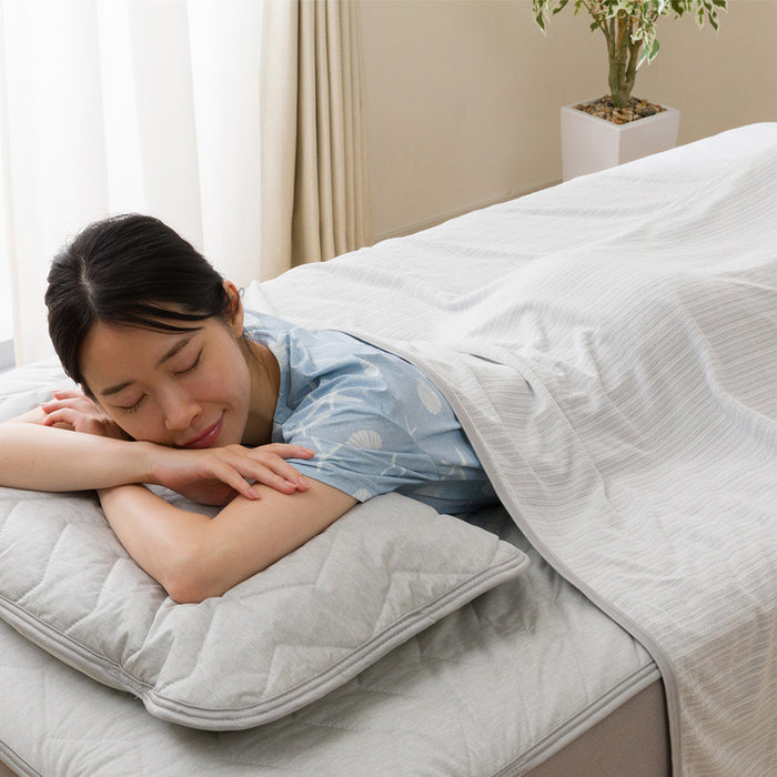 니토리 N-WSP쿨 양면 담요 (D)