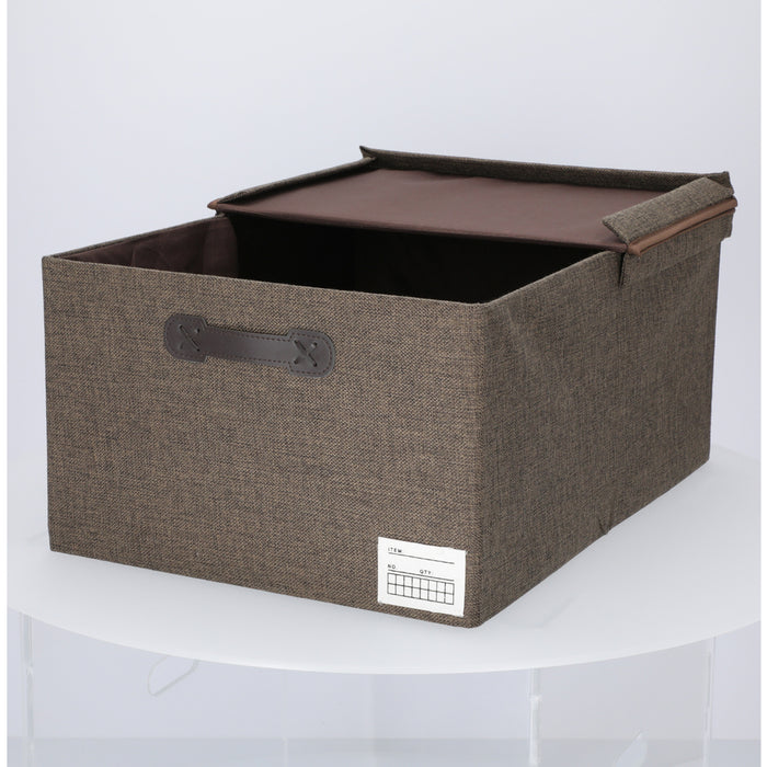 니토리 패브릭 뚜껑형 수납박스 파브 (L)