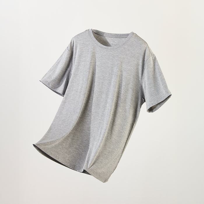 남성 모달 U넥 반팔 티셔츠