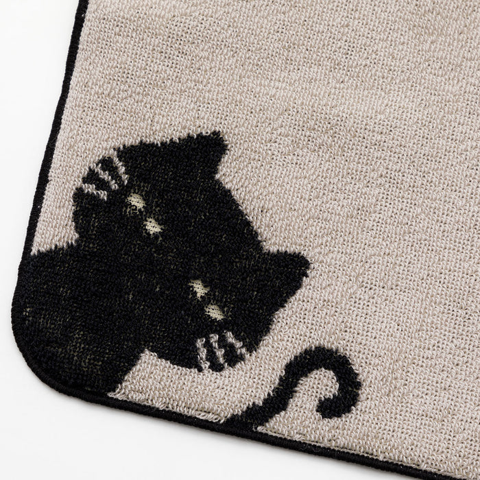 니토리 검은고양이 핸드타월