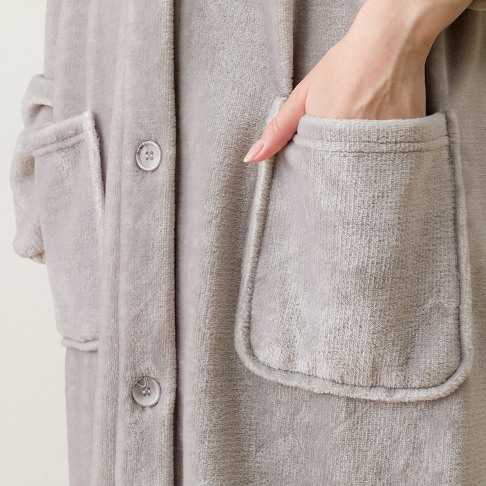 니토리 N-웜 라운드 롱 가운 (M)