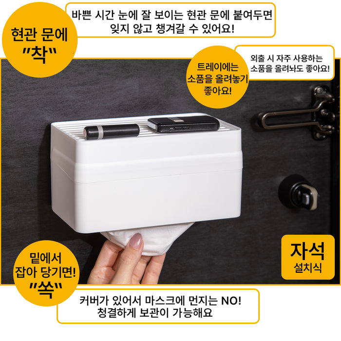 니토리 마그넷 수납&마스크 케이스