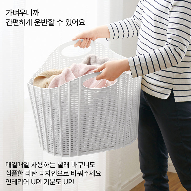 니토리 접이형 세탁바구니 (38L)