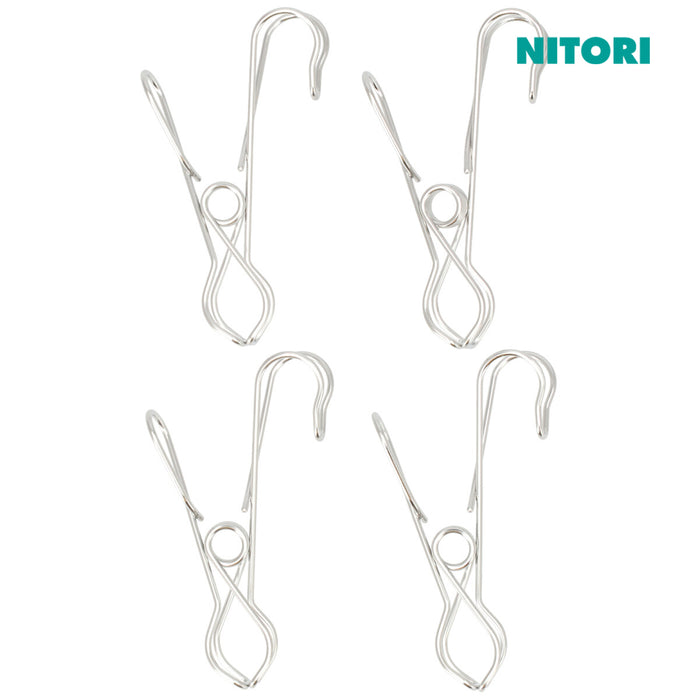 니토리 후크 집게 4P 세트