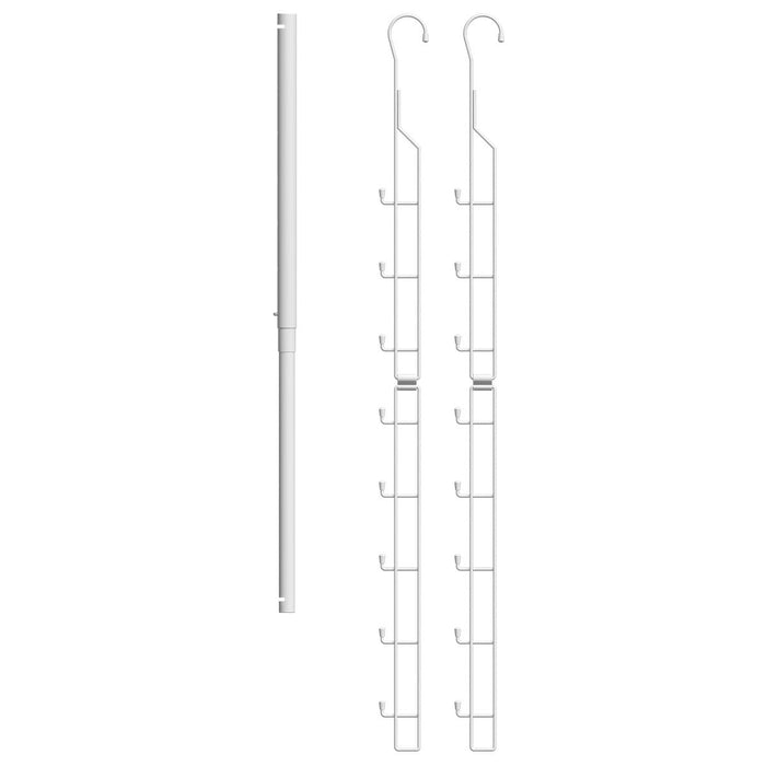 옷장에 걸어서 추가하는 길이조절 행거