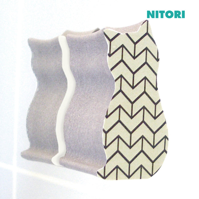 니토리 유리 스펀지 고양이