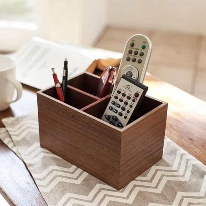 안경&리모컨 스탠드 내추럴 우드