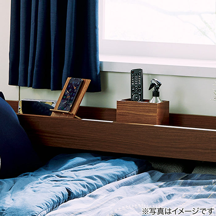 안경&리모컨 스탠드 내추럴 우드