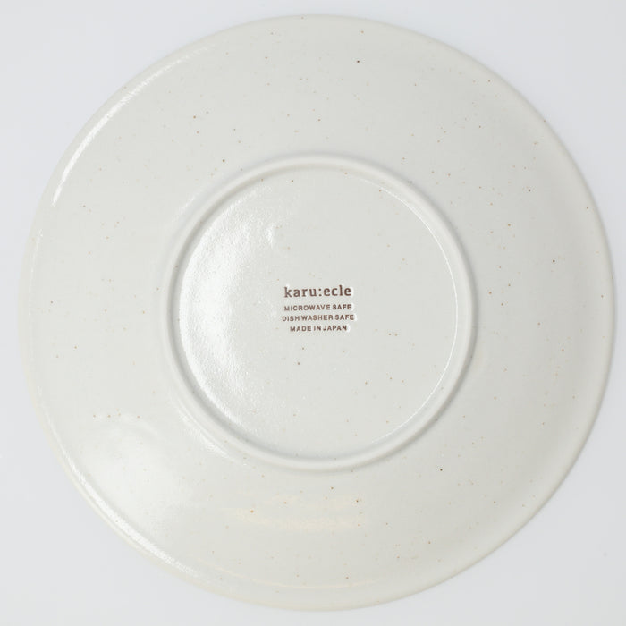 니토리 초경량 카루에클레 시로카라츠 원형 접시(L)