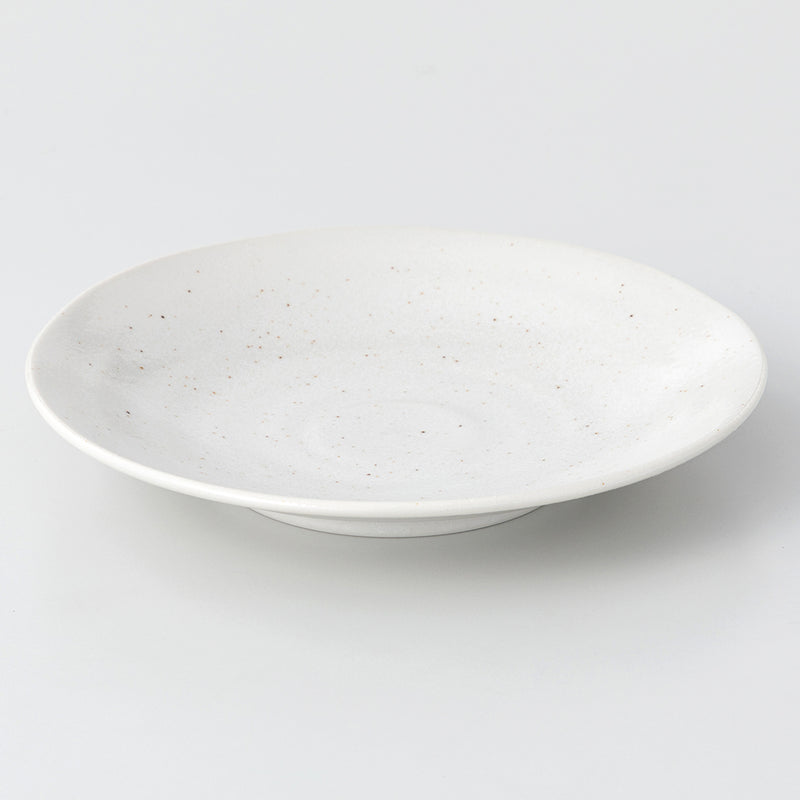 니토리 초경량 카루에클레 시로카라츠 원형 접시(M)