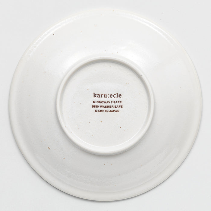 니토리 초경량 카루에클레 시로카라츠 원형 접시(M)