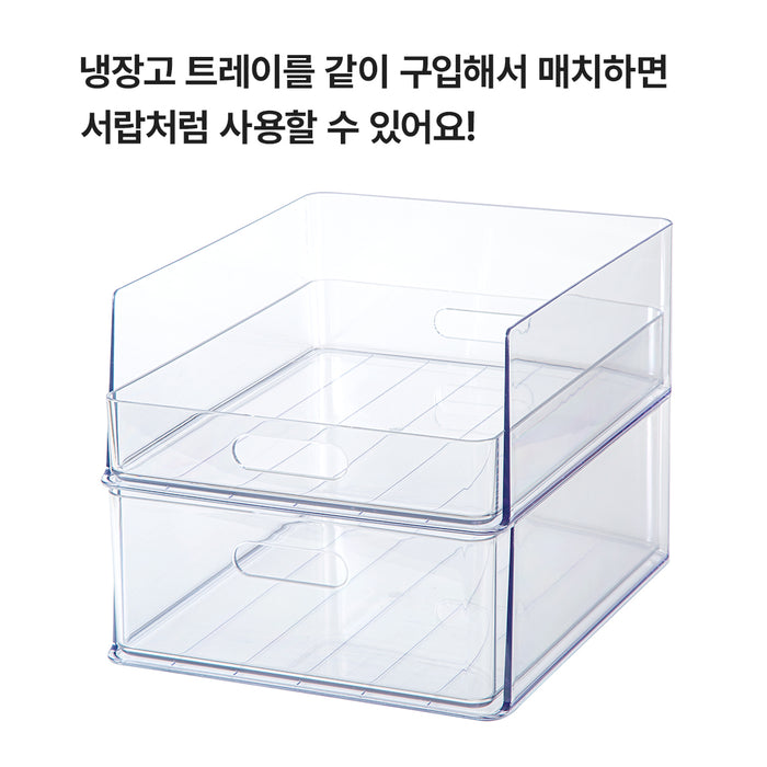 니토리 냉장고 슬라이드 트레이 딥 (S, M)
