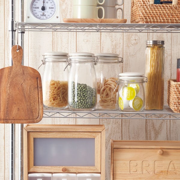 파스타 보관 유리포트