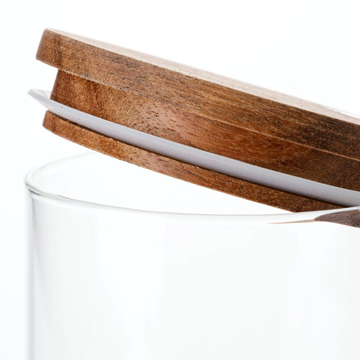 아카시아 유리 캐니스터 (S,L)