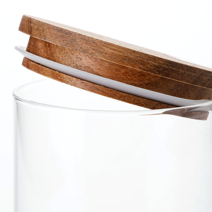 아카시아 유리 캐니스터 (S,L)