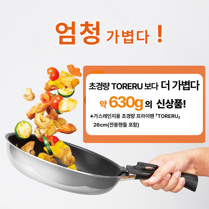 니토리 경량 프라이팬 TORERU2 5p 탈부착 세트